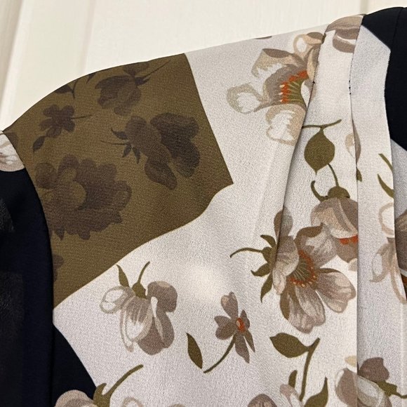 Ted Baker Cream Taupe Blouse - Picture 4 of 5